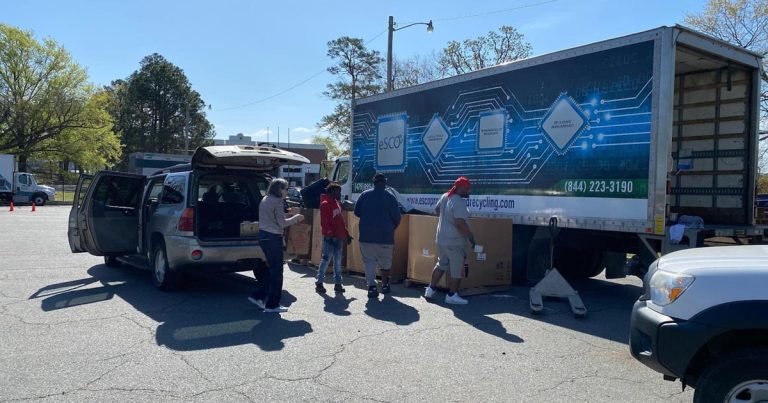 Recycling Event at LRZ